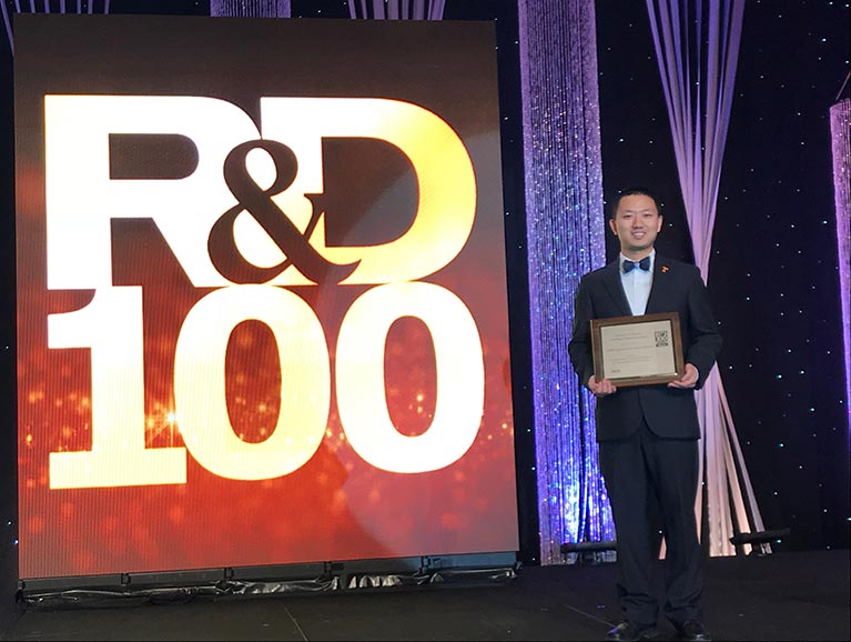 Picture of EECS winners at the 2018 R&D Awards