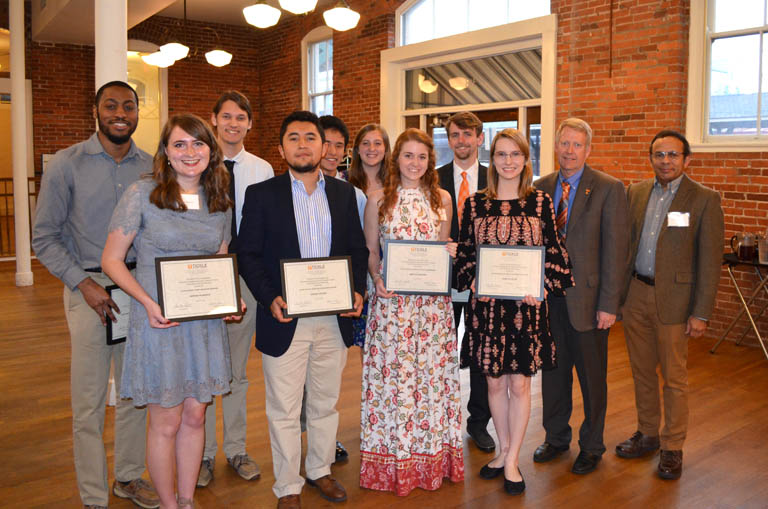 Recipients of the Outstanding Student Awards