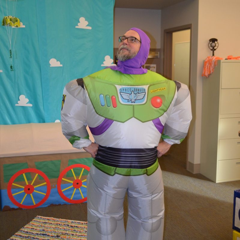 Department Head Greg Peterson as Buzz Lightyear