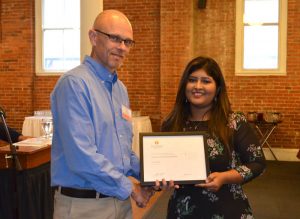 Outstanding Graduate Teaching Assistant Aysha Shanta